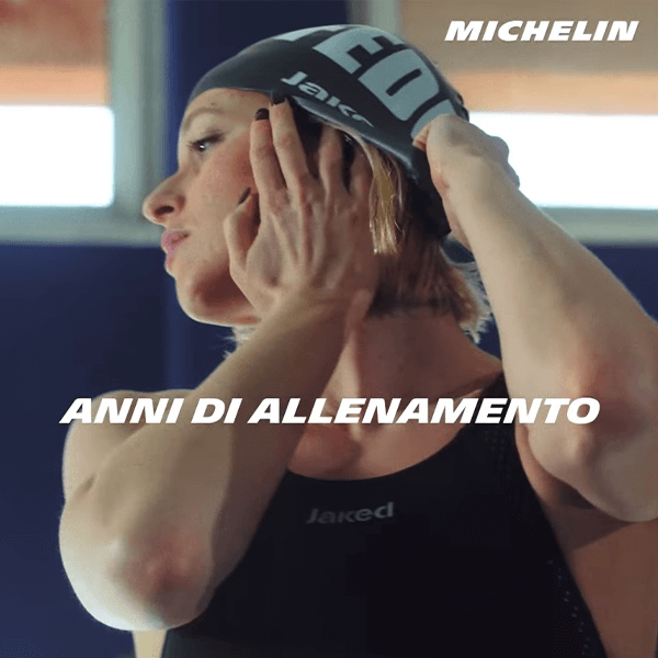 Michelin Italia con Federica Pellegrini per la campagna 2021